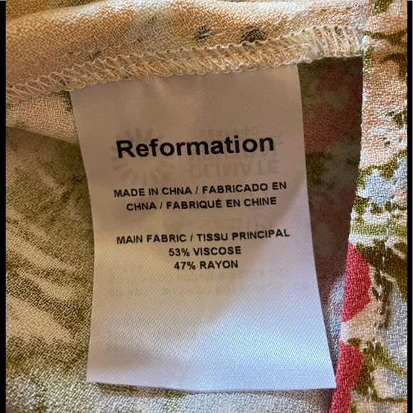 Reformation Bea Skirt Color: Countryside - Picture 10 of 16